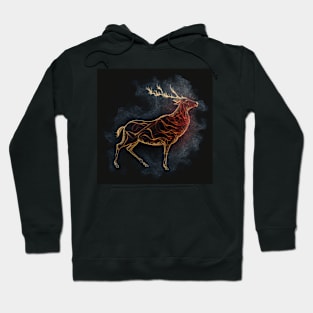 Stag Wisps 13 Hoodie